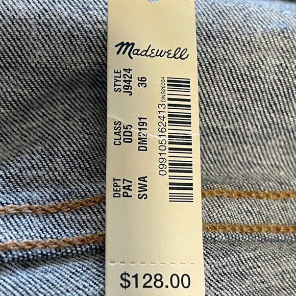Madewell Jeans Size 36 High Rise Skinny Jeans Medium Wash - Picture 9 of 9